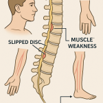 Muscle weakness in legs or arms