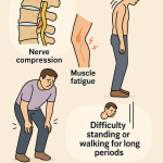 nerve compression, muscle fatigue, posture issues